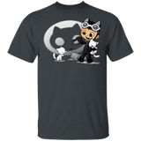 T-Shirts Dark Heather / S Young Hero Cat T-Shirt