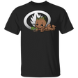 T-Shirts Black / YXS Young Hero Groot Youth T-Shirt