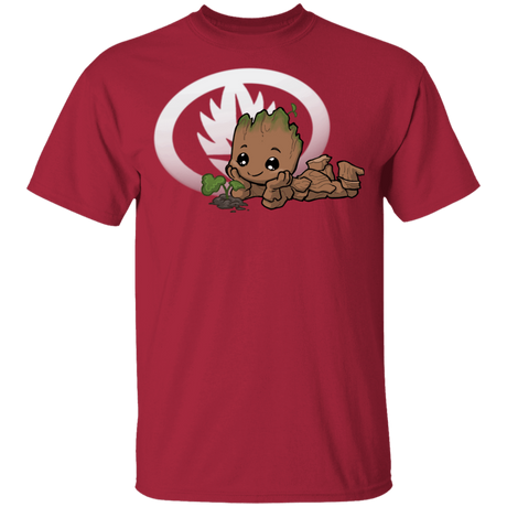 T-Shirts Cardinal / YXS Young Hero Groot Youth T-Shirt