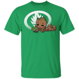 T-Shirts Irish Green / YXS Young Hero Groot Youth T-Shirt