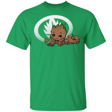 T-Shirts Irish Green / YXS Young Hero Groot Youth T-Shirt