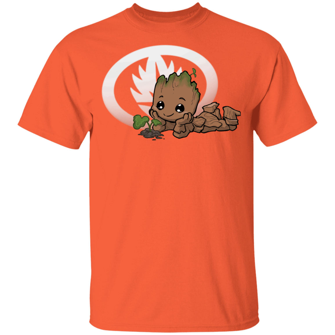 T-Shirts Orange / YXS Young Hero Groot Youth T-Shirt