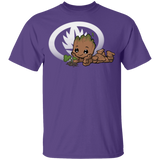 T-Shirts Purple / YXS Young Hero Groot Youth T-Shirt