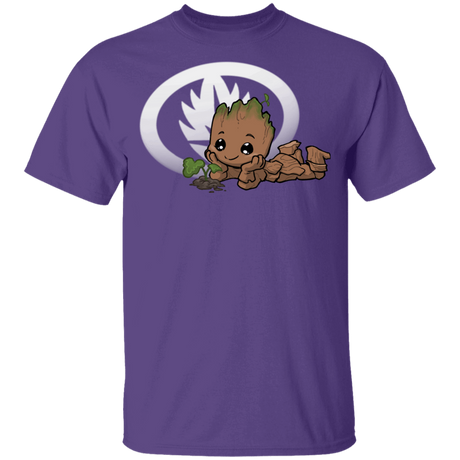 T-Shirts Purple / YXS Young Hero Groot Youth T-Shirt