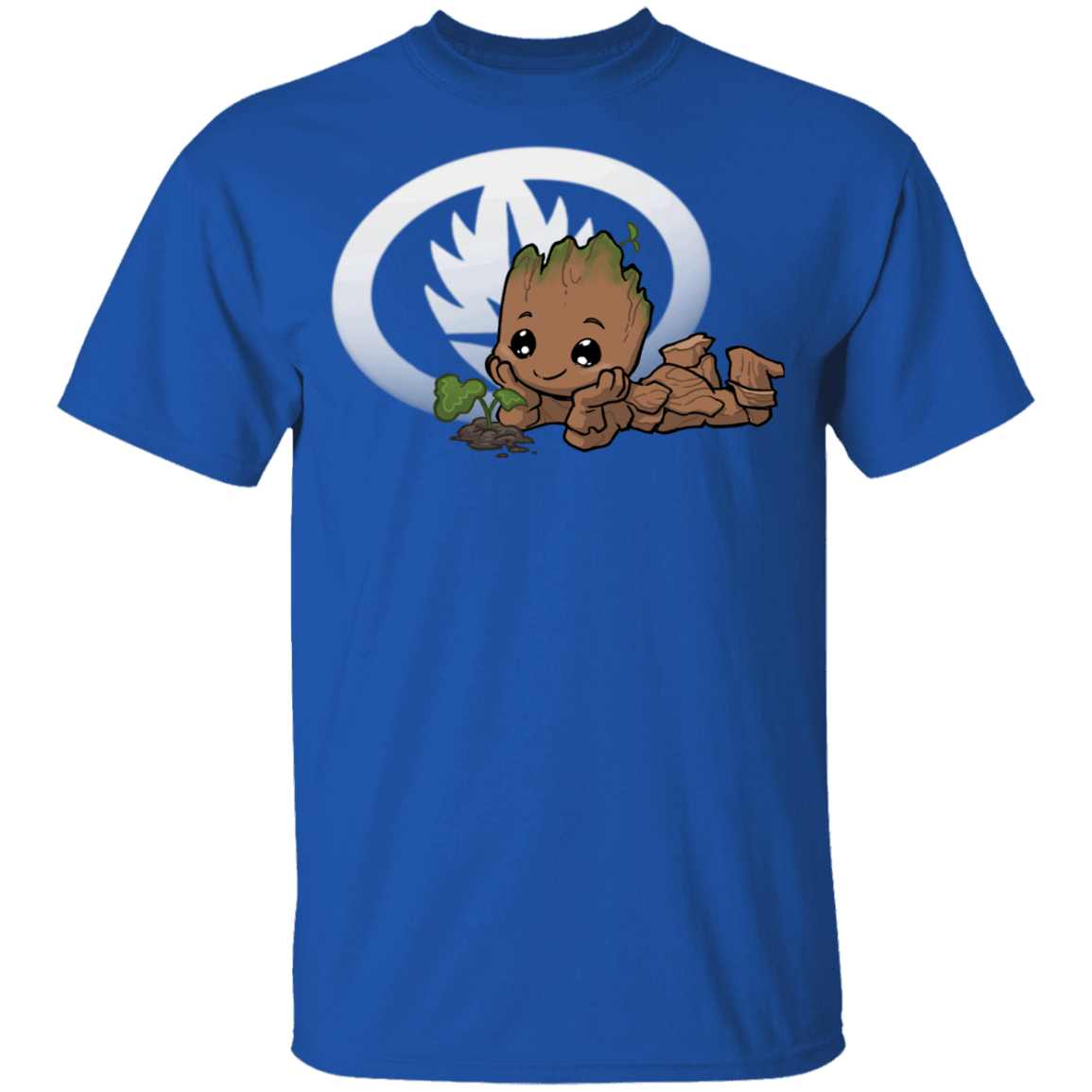 T-Shirts Royal / YXS Young Hero Groot Youth T-Shirt