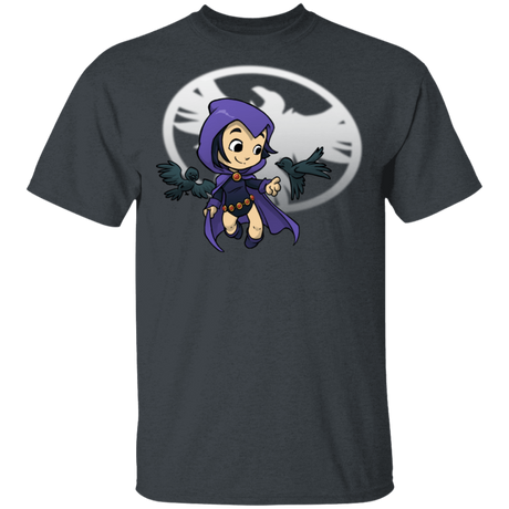 T-Shirts Dark Heather / S Young Hero Raven T-Shirt