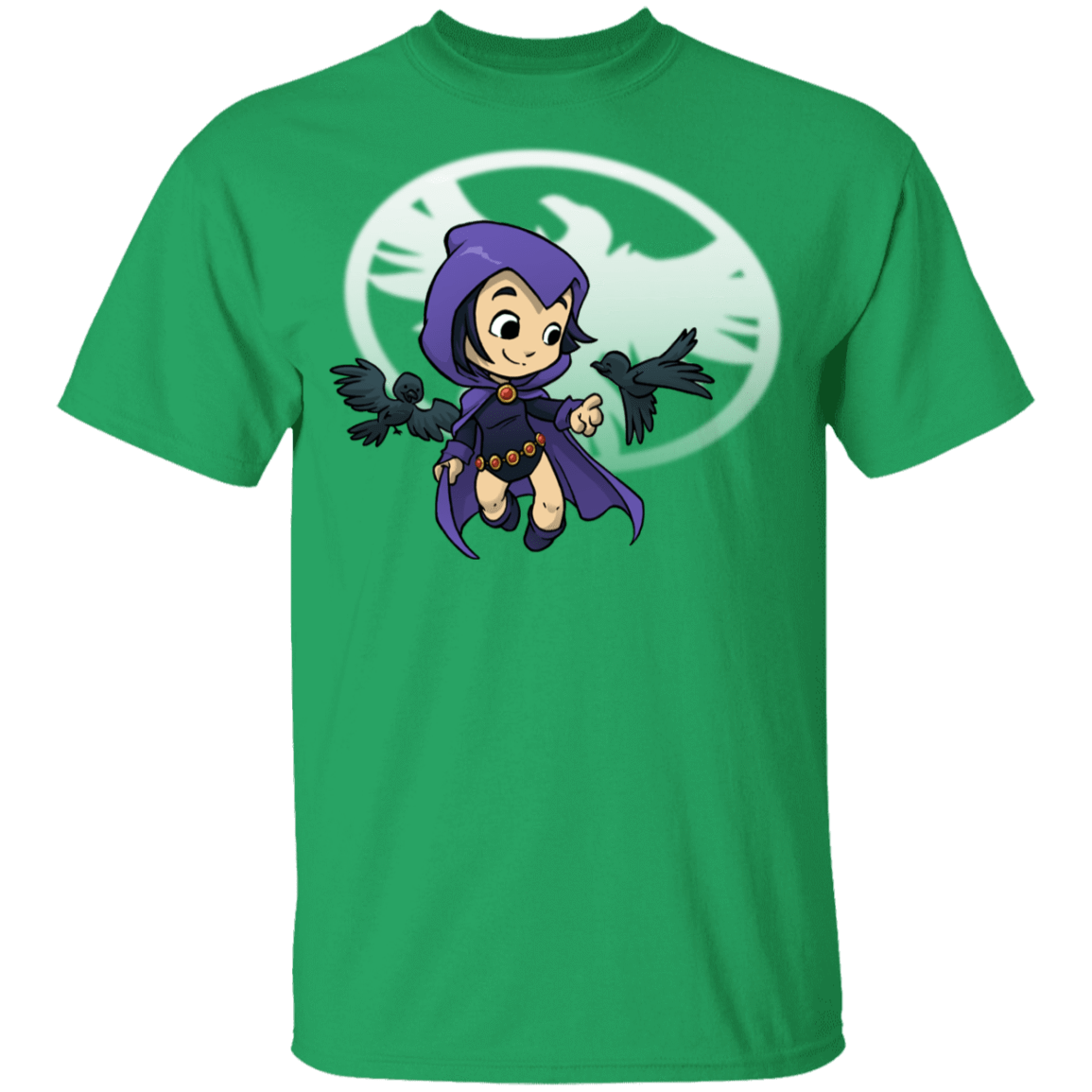 T-Shirts Irish Green / YXS Young Hero Raven Youth T-Shirt