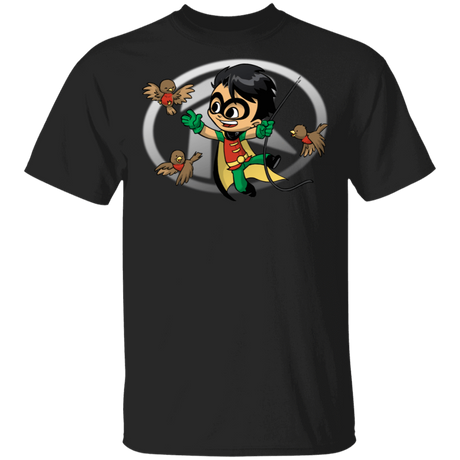 T-Shirts Black / S Young Hero Robin T-Shirt