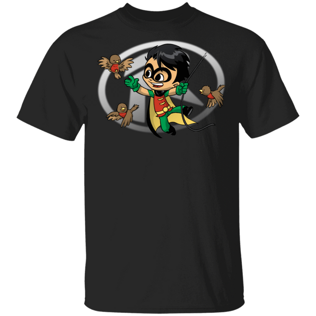 T-Shirts Black / S Young Hero Robin T-Shirt
