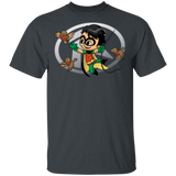 T-Shirts Dark Heather / S Young Hero Robin T-Shirt