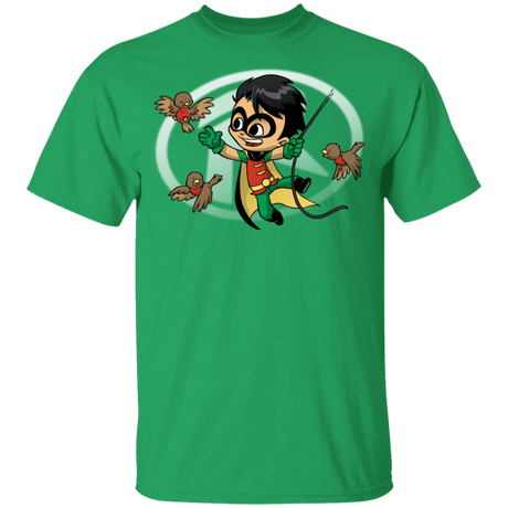T-Shirts Irish Green / YXS Young Hero Robin Youth T-Shirt
