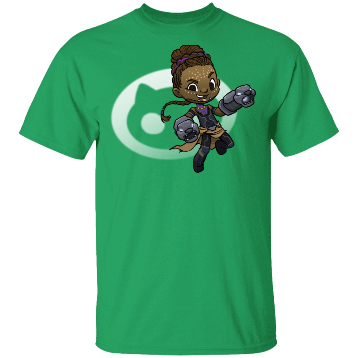 T-Shirts Irish Green / S Young Hero Shuri T-Shirt