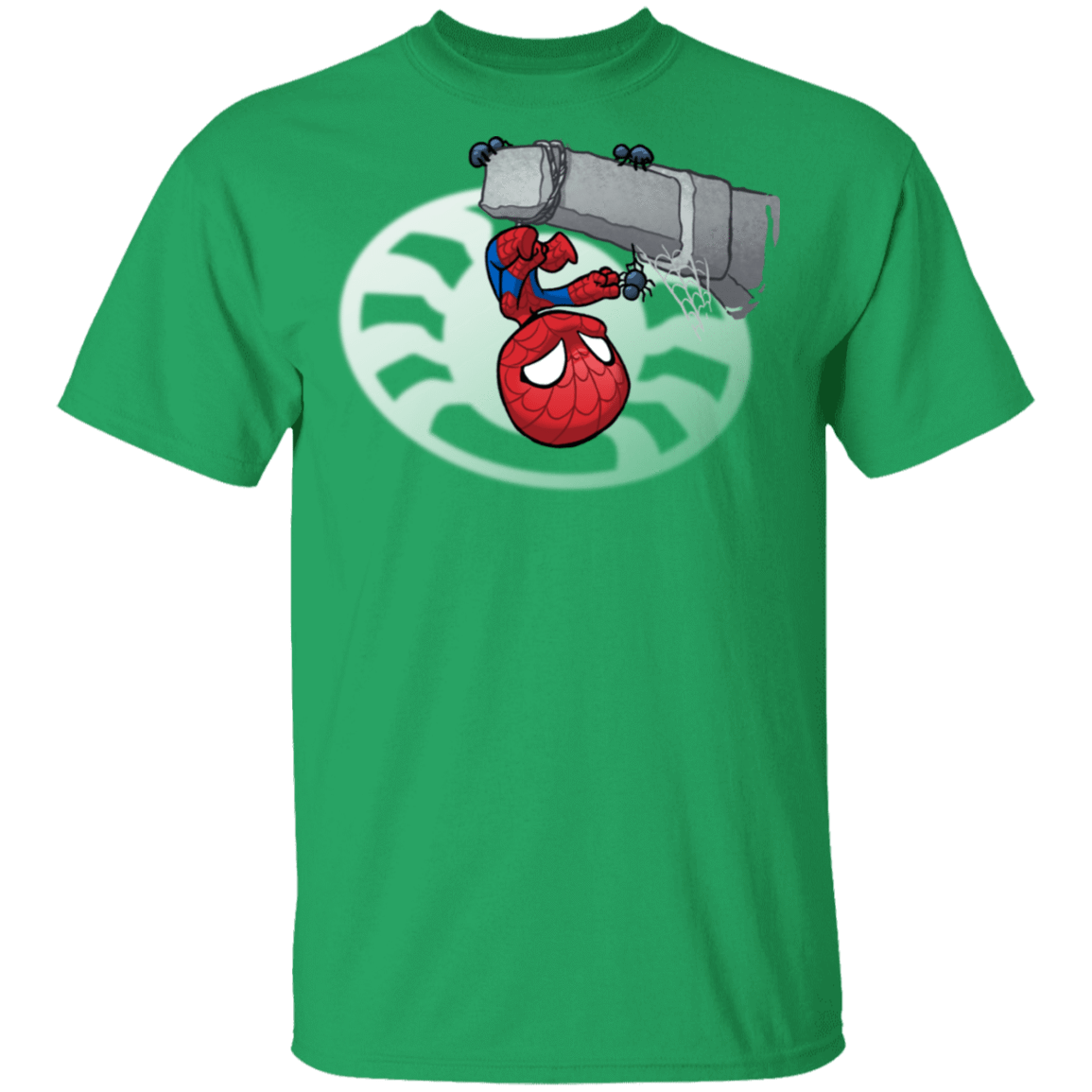 T-Shirts Irish Green / S Young Hero Spidey T-Shirt