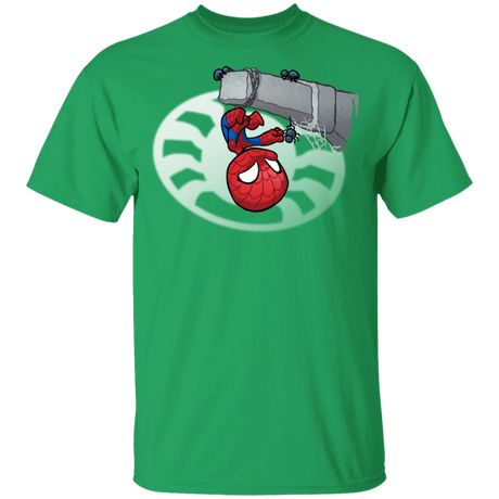 T-Shirts Irish Green / YXS Young Hero Spidey Youth T-Shirt