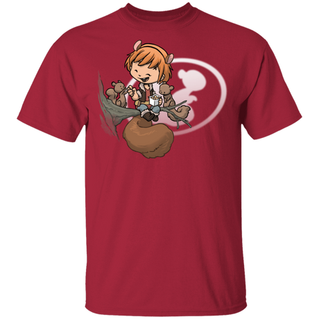 T-Shirts Cardinal / S Young Hero Squirrel T-Shirt