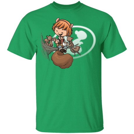 T-Shirts Irish Green / YXS Young Hero Squirrel Youth T-Shirt