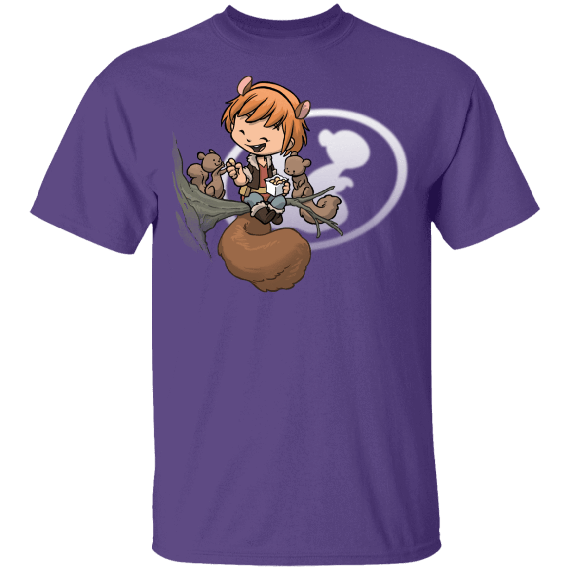 T-Shirts Purple / YXS Young Hero Squirrel Youth T-Shirt