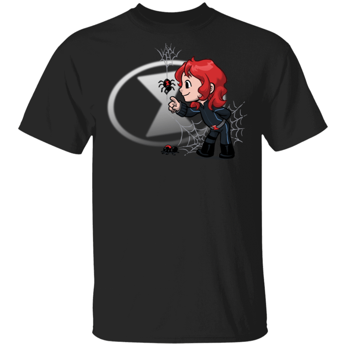 T-Shirts Black / S Young Hero Widow T-Shirt