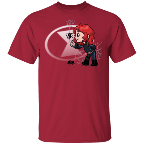 T-Shirts Cardinal / S Young Hero Widow T-Shirt