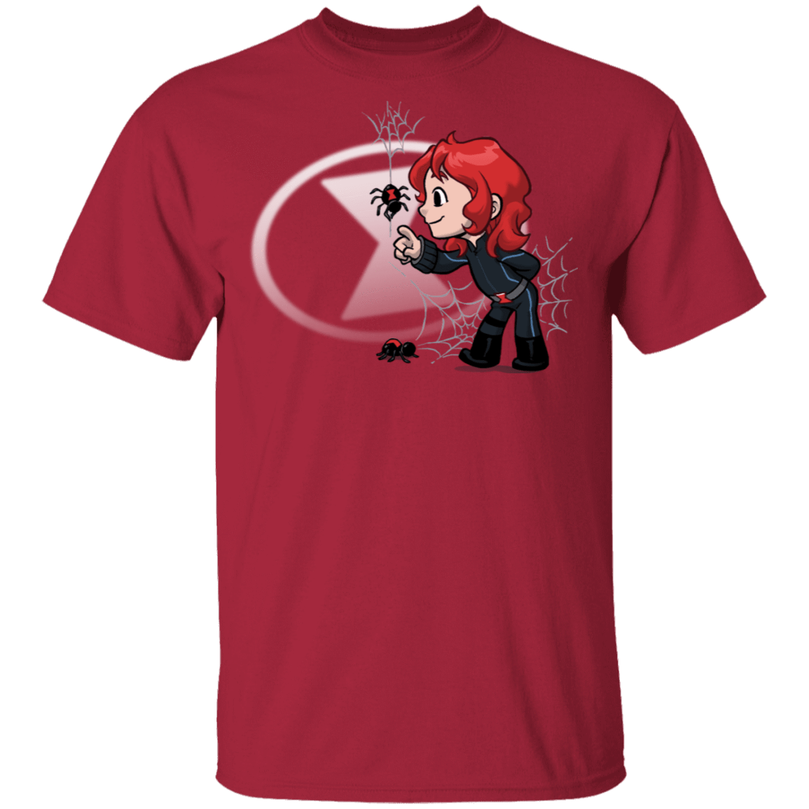 T-Shirts Cardinal / S Young Hero Widow T-Shirt