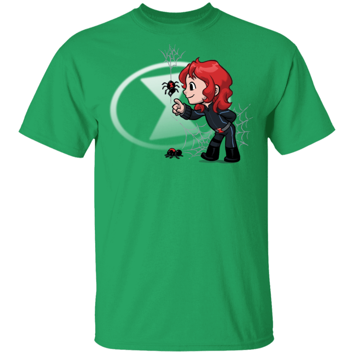 T-Shirts Irish Green / S Young Hero Widow T-Shirt