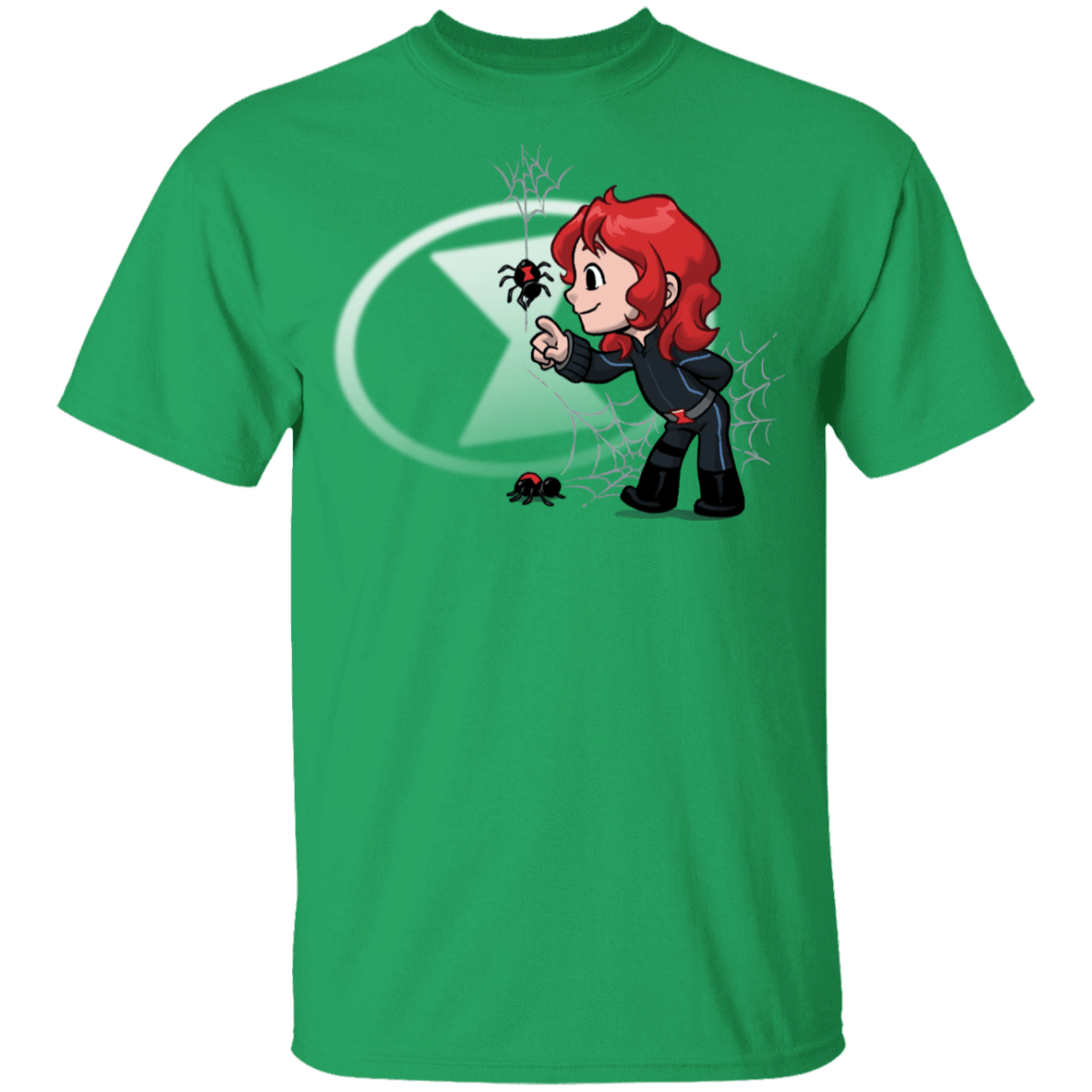 T-Shirts Irish Green / YXS Young Hero Widow Youth T-Shirt