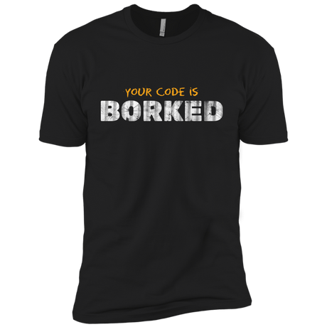 T-Shirts Black / YXS Your Code Is Borked Boys Premium T-Shirt