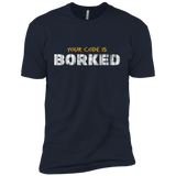 T-Shirts Midnight Navy / YXS Your Code Is Borked Boys Premium T-Shirt
