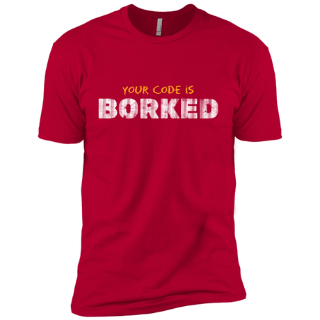 T-Shirts Red / YXS Your Code Is Borked Boys Premium T-Shirt