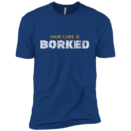 T-Shirts Royal / YXS Your Code Is Borked Boys Premium T-Shirt