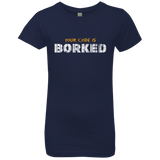 T-Shirts Midnight Navy / YXS Your Code Is Borked Girls Premium T-Shirt