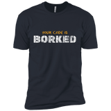 T-Shirts Indigo / X-Small Your Code Is Borked Men's Premium T-Shirt