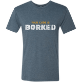 T-Shirts Indigo / Small Your Code Is Borked Men's Triblend T-Shirt