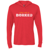 T-Shirts Vintage Red / X-Small Your Code Is Borked Triblend Long Sleeve Hoodie Tee