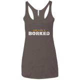 T-Shirts Macchiato / X-Small Your Code Is Borked Women's Triblend Racerback Tank