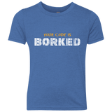 T-Shirts Vintage Royal / YXS Your Code Is Borked Youth Triblend T-Shirt