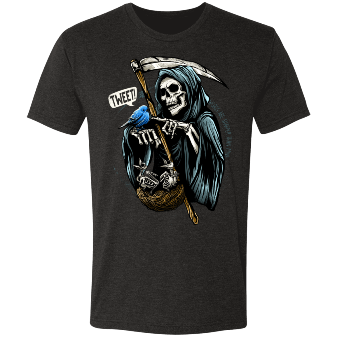 T-Shirts Vintage Black / S Your tweet Men's Triblend T-Shirt