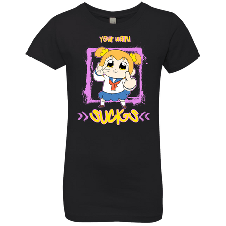 T-Shirts Black / YXS Your Waifu Girls Premium T-Shirt