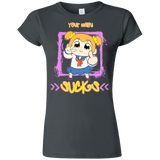 T-Shirts Charcoal / S Your Waifu Junior Slimmer-Fit T-Shirt