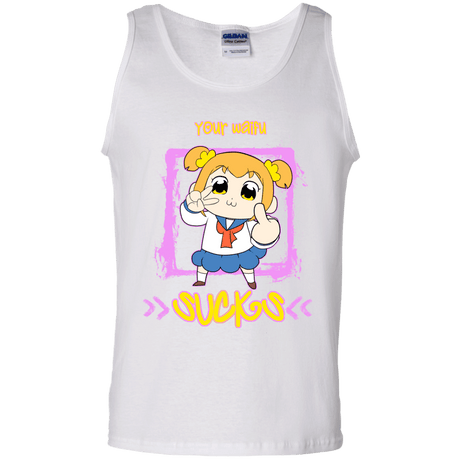 T-Shirts White / S Your Waifu Men's Tank Top