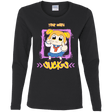 T-Shirts Black / S Your Waifu Women's Long Sleeve T-Shirt