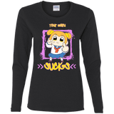 T-Shirts Black / S Your Waifu Women's Long Sleeve T-Shirt