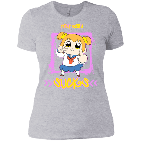 T-Shirts Heather Grey / X-Small Your Waifu Women's Premium T-Shirt