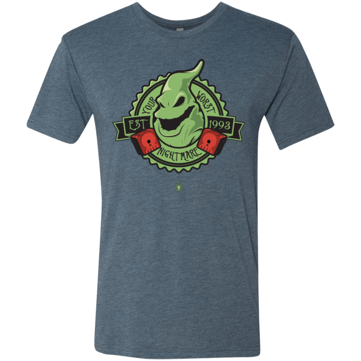 T-Shirts Indigo / Small YOUR WORST NIGHTMARE Men's Triblend T-Shirt