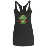 T-Shirts Vintage Black / X-Small YOUR WORST NIGHTMARE Women's Triblend Racerback Tank