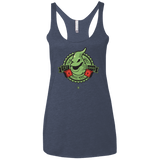 T-Shirts Vintage Navy / X-Small YOUR WORST NIGHTMARE Women's Triblend Racerback Tank