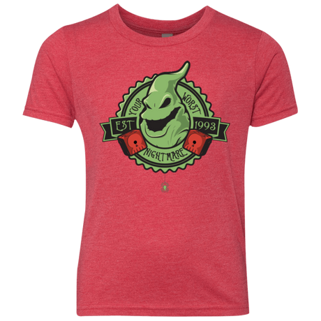 T-Shirts Vintage Red / YXS YOUR WORST NIGHTMARE Youth Triblend T-Shirt