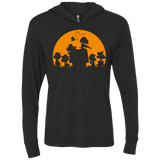 T-Shirts Vintage Black / X-Small Youre A Zombie Chuck Triblend Long Sleeve Hoodie Tee