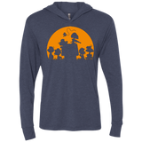 T-Shirts Vintage Navy / X-Small Youre A Zombie Chuck Triblend Long Sleeve Hoodie Tee