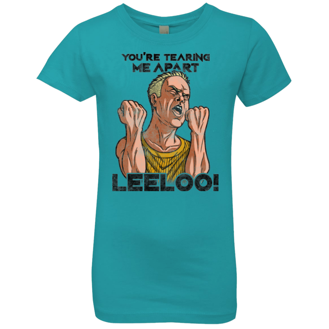 T-Shirts Tahiti Blue / YXS Youre Tearing Me Apart Leeloo Girls Premium T-Shirt
